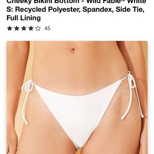 Brand new White Bikini Bottom